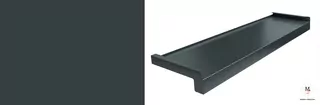Parapet hliníkový Medos 30 x 150 cm